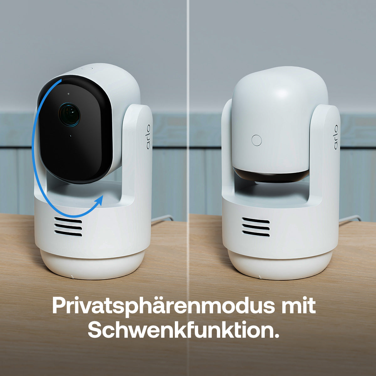 Arlo VMC2273 IP-Kamera – 2 MP, Full HD (1080p), PTZ, für Samsung SmartThings, weiss, 2er-Pack