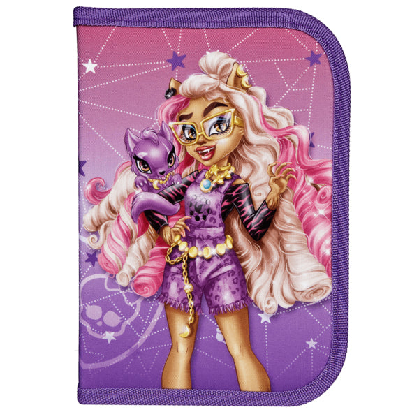 Scooli Schulrucksack-Set 5-teilig, Monster High, 18 l, 33×36,5×29 cm