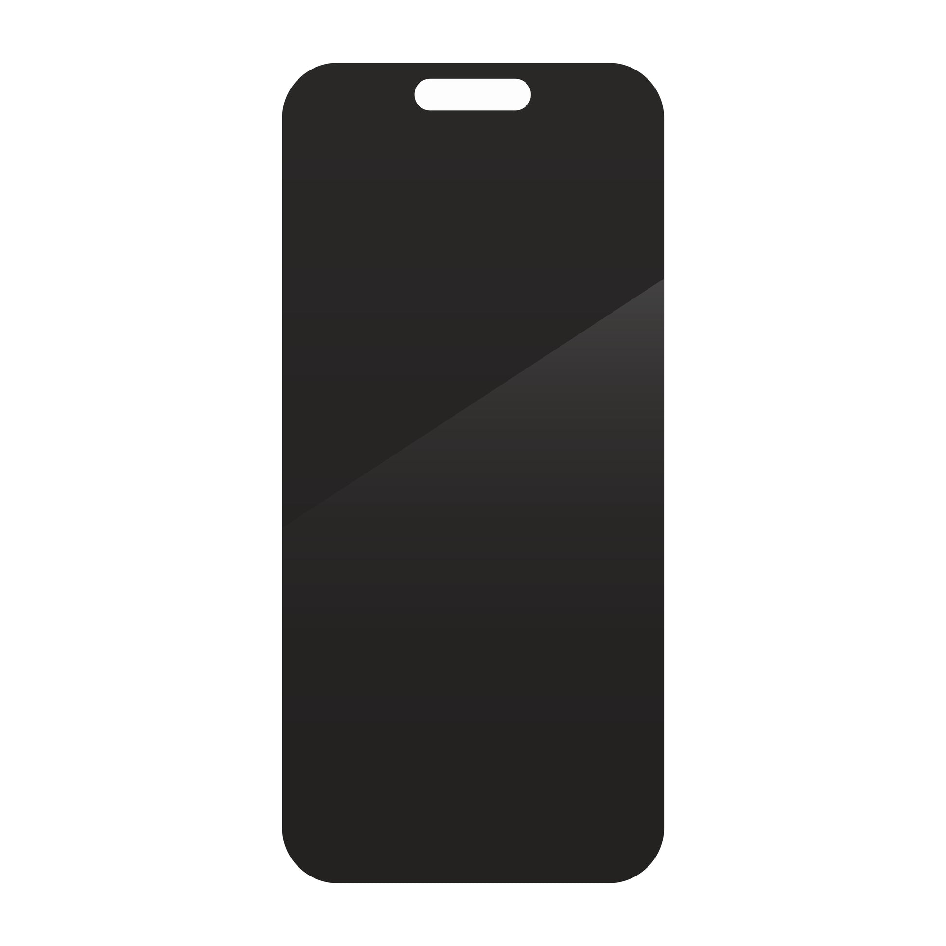 ZAGG Privacy-Filter (Panzerglas), Anti-Fingerprint – für iPhone 17 Pro – mit Applikator