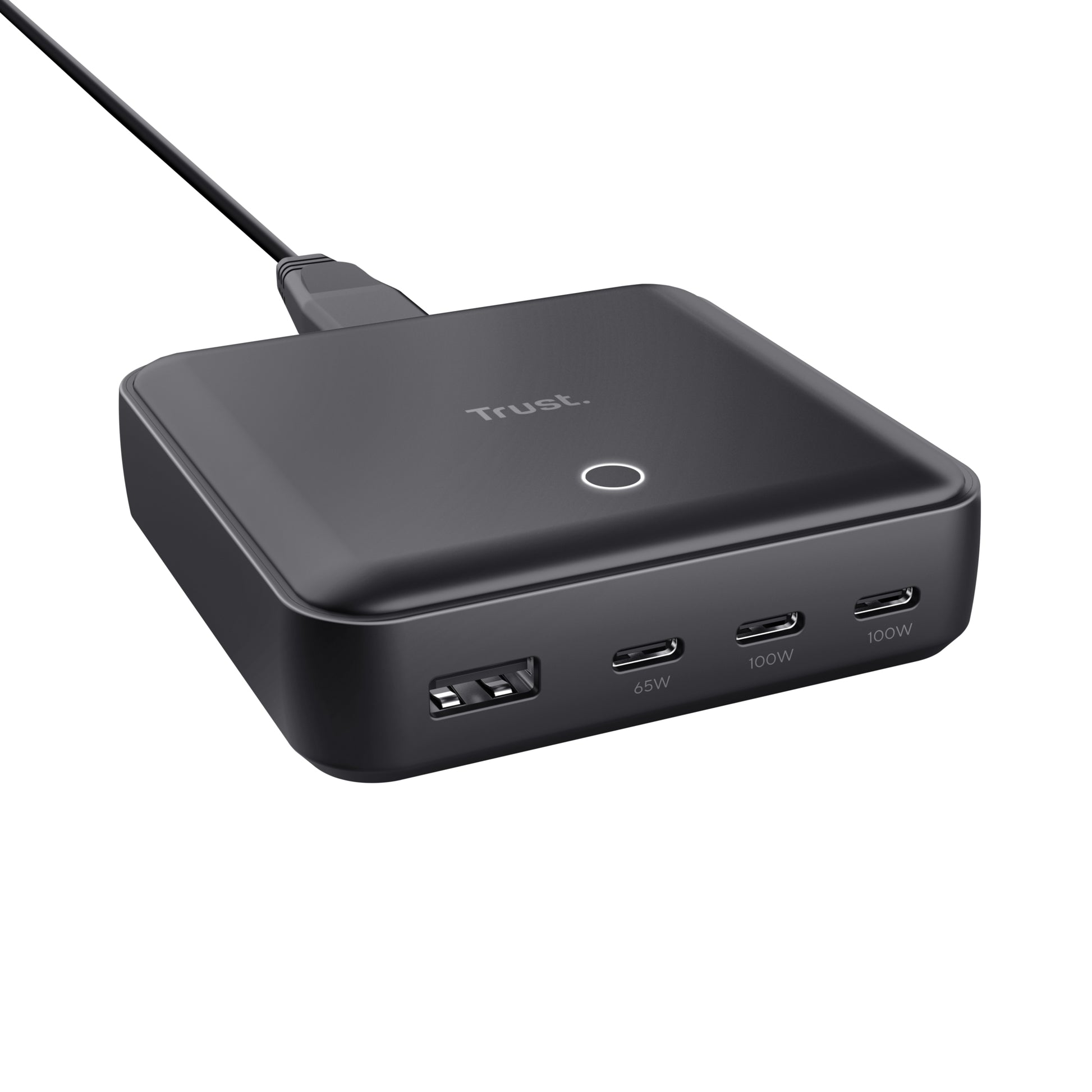 Trust Maxo Ladegerät – 100 W, 4× USB-C
