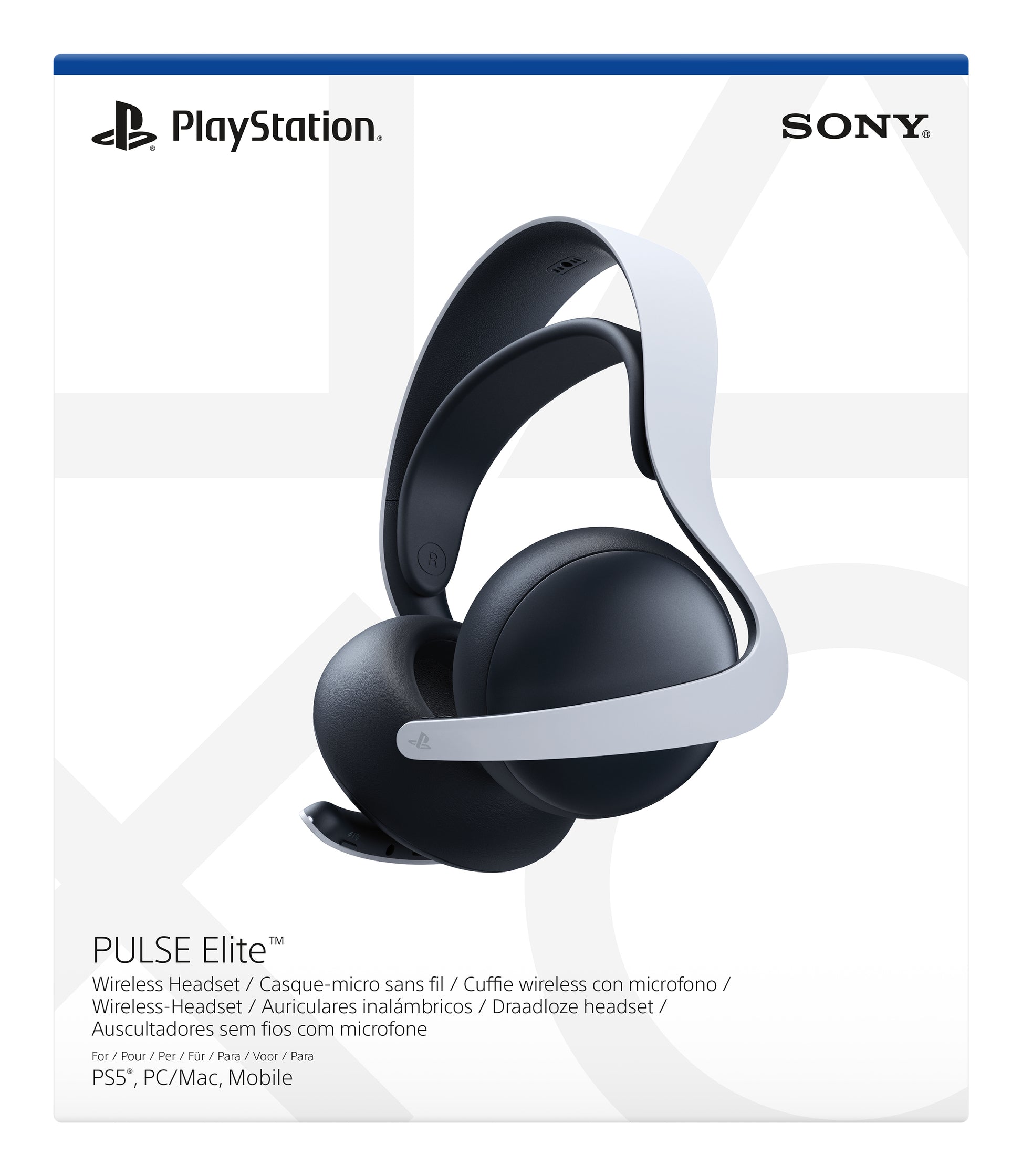 Sony PULSE Elite Wireless – für Playstation, Bluetooth