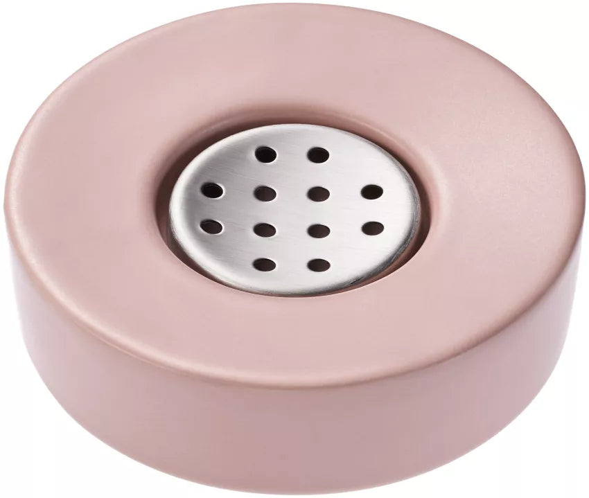Diaqua Seifenschale Zylo – Ø12×4,2 cm, Keramik, Beige