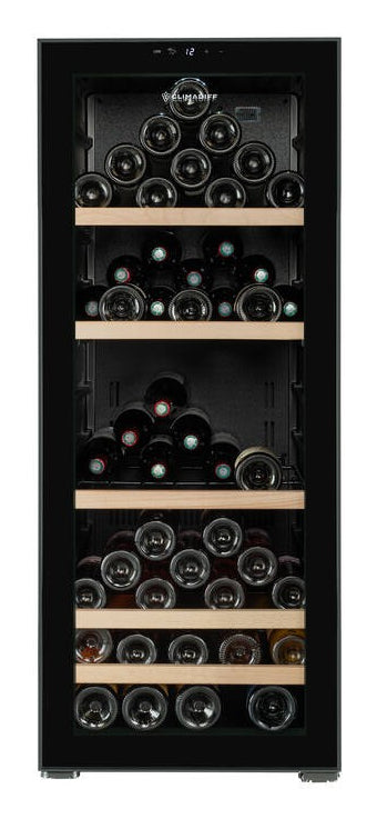 Climadiff Weinkühlschrank GARDE200D – 203 l, 220/240 V, Kompressor, Energieeffizienzklasse F