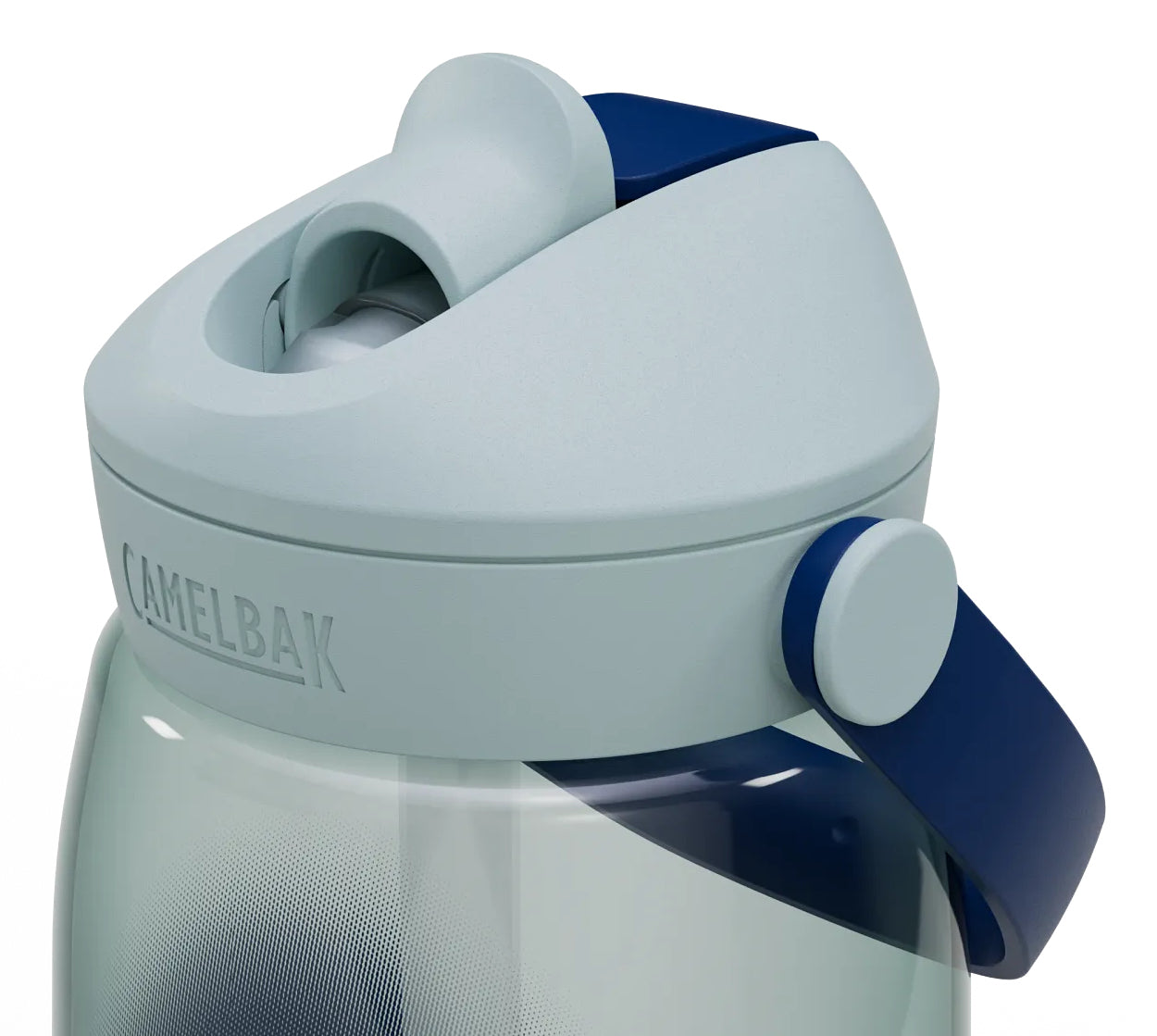 CamelBak Thrive Flip Straw Trinkflasche 1 l – mit Strohhalm, Copolyester, Deep Sea Dawn