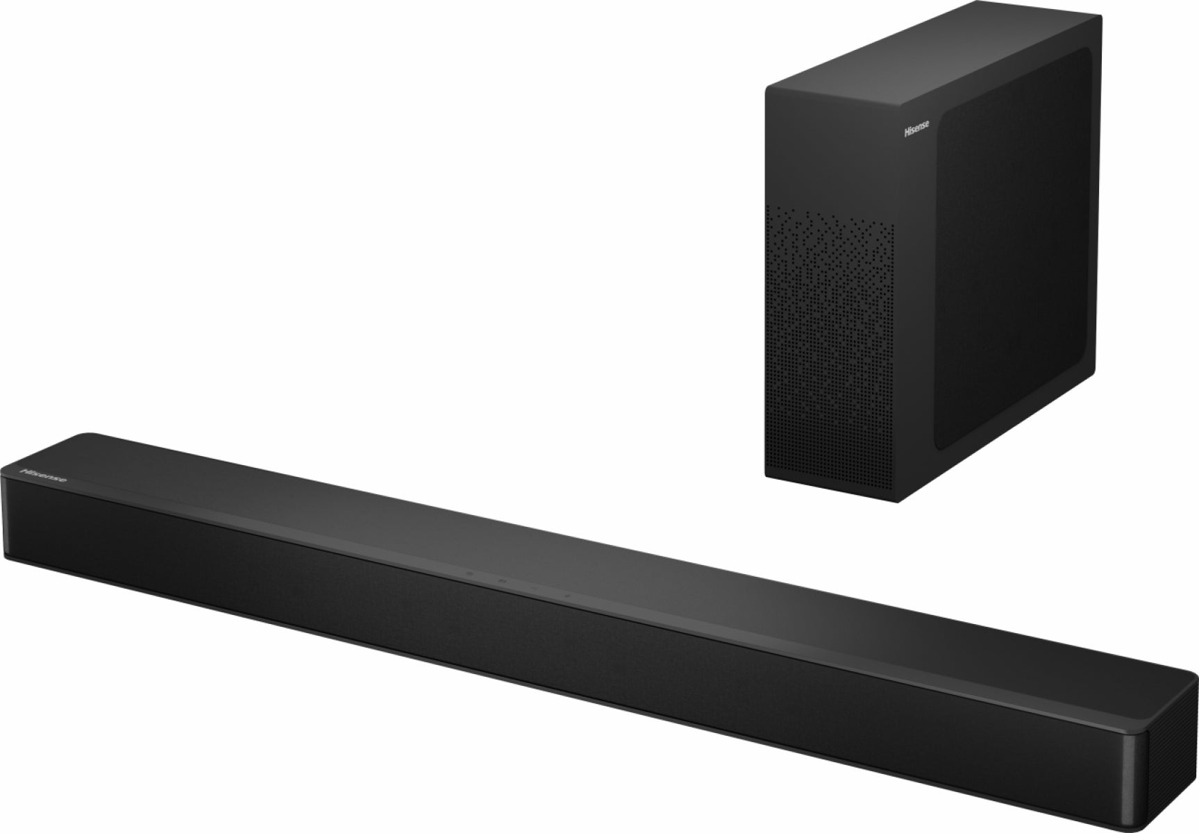 Hisense HS2100 – Soundbar – 2.1, DTS Virtual:X/Dolby Digital, mit kabellosem Subwoofer, 240 W – Schwarz