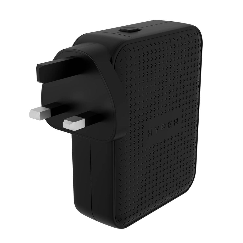 HYPER USB-Desktop-Ladegerät 140 W – USB-C×3, USB-A×1 – PD 3.1 – für Gaming-Controller, Smartphones u. a.