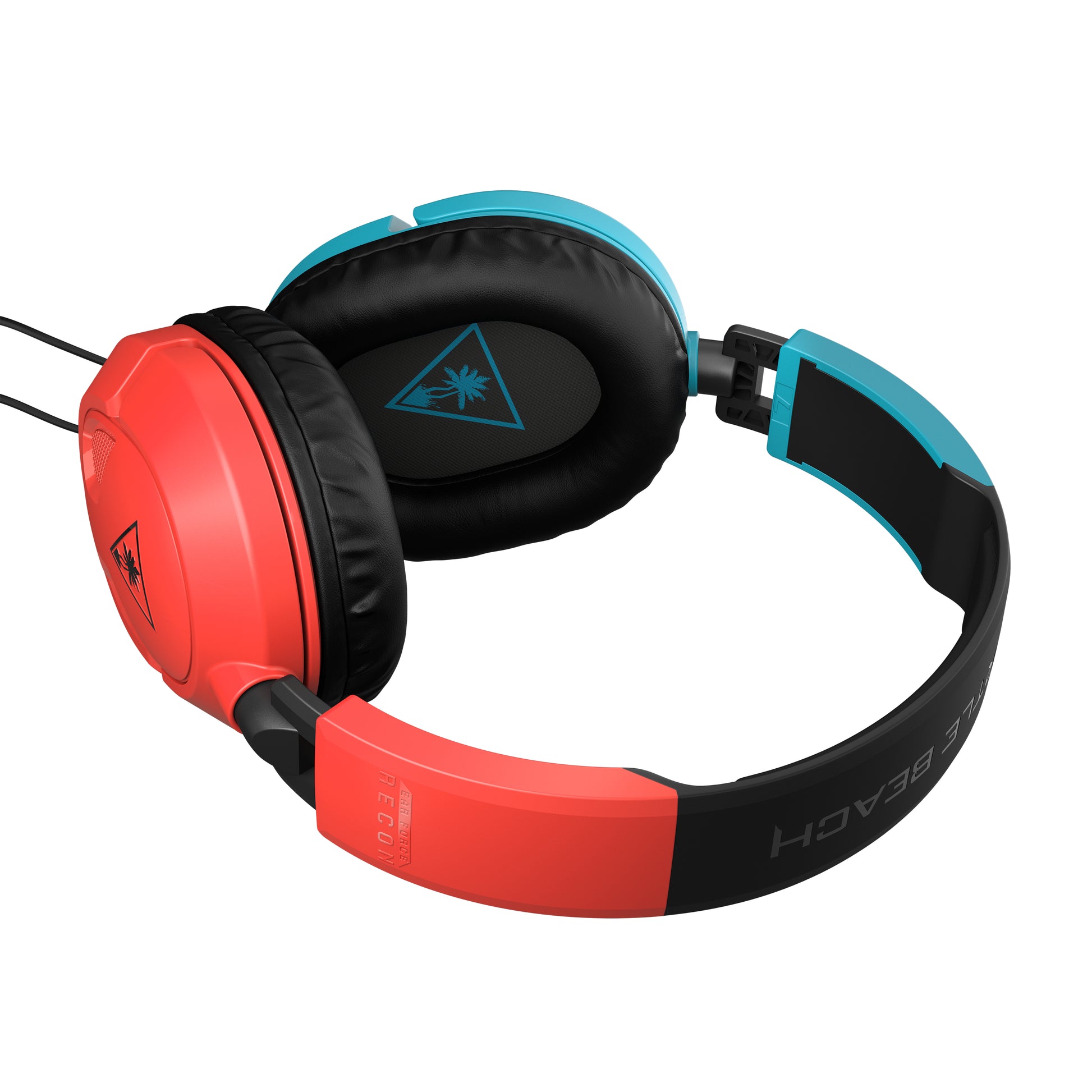 Turtle Beach EarForce Recon 50 Gaming-Headset – Over-Ear, Stereo, 3,5 mm Klinke, Blau/Rot