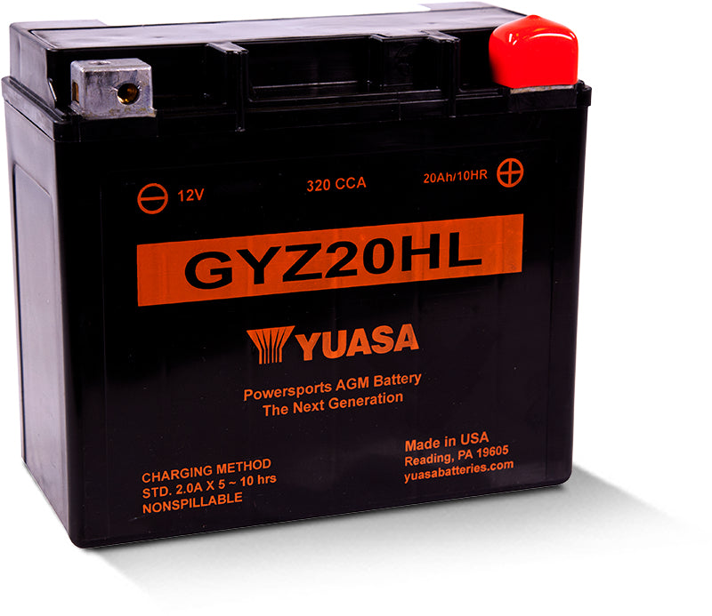 Yuasa GYZ20HL Akku – 253,2 Wh, 12 V, AGM (Blei)