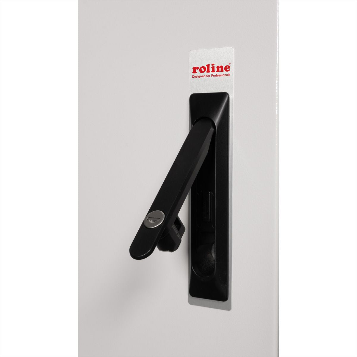 ROLINE Pro – 19" Wandverteiler 20U, IP55, abschliessbar, 600 × 600 × 1068 mm, lichtgrau, Stahl