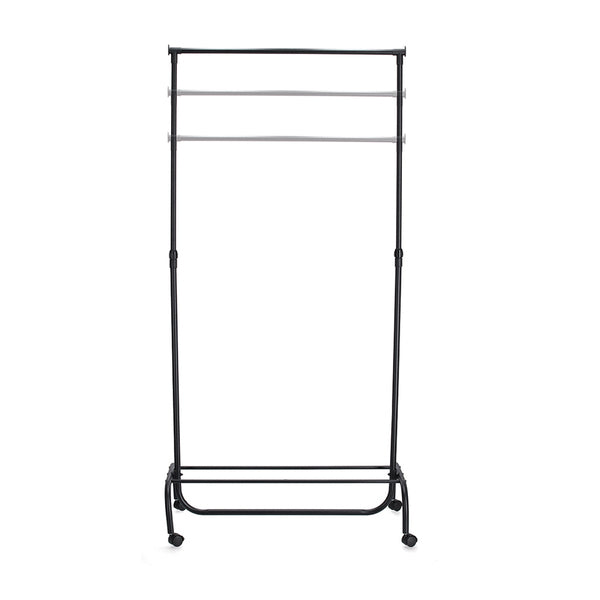 Zeller Present Garderobenständer – Metall/Kunststoff – Schwarz – 1'080 mm