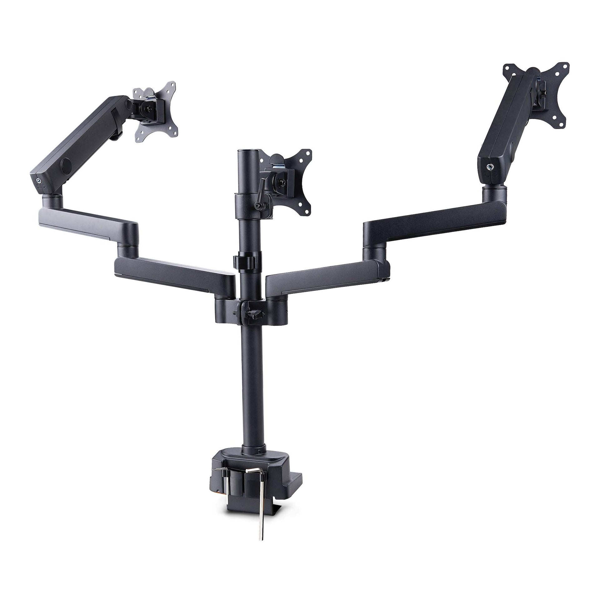 StarTech.com Monitorarm Tischhalterung – 3 Monitore – bis 27" – VESA 75×75/100×100 mm