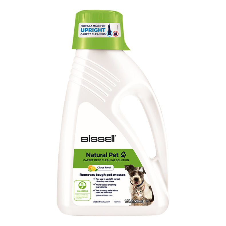 Bissell Natural Wash Refresh Teppich-/Polsterreiniger für Teppich, Haustierflecken – Flüssigkeit – 1,5 l