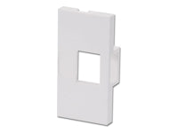 Lindy 60551 – Snap-in Block (Montagezubehör), 4er Pack, Weiss