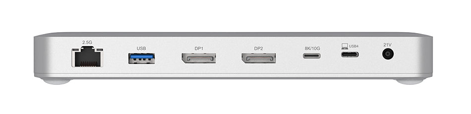 D-Link Dockingstation – USB4, 2× DP, 3× USB-A, 1× USB-C, 100 W PD, 2,5GbE