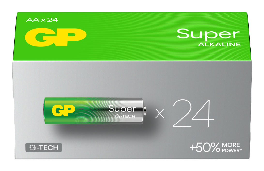 GP Batteries AA Batterien, Alkaline, 1,5 V – 24 Stk.