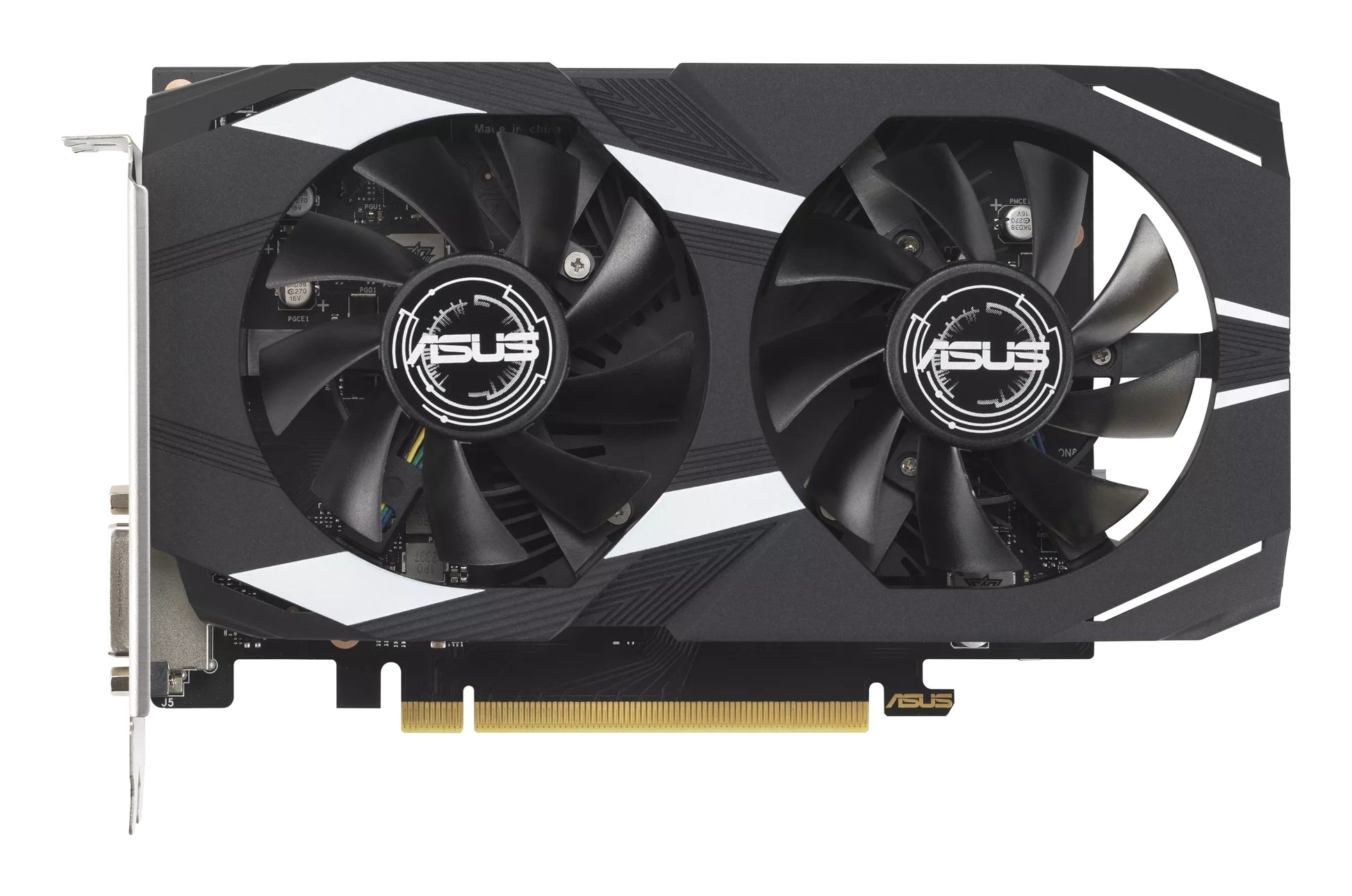 ASUS DUAL-RTX3050-O6G – PCIe Grafikkarte – GeForce RTX 3050, 6 GB GDDR6, 1×DP, 1×HDMI, 1×DVI-D, PCIe 4.0