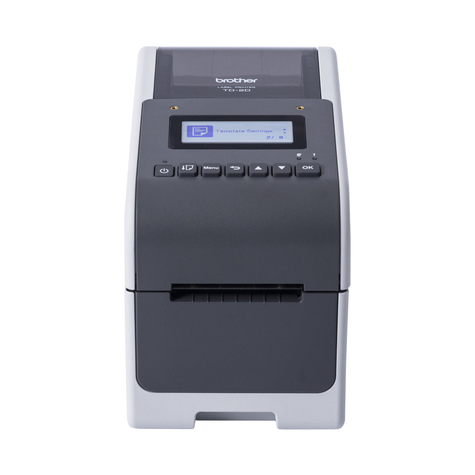 Brother Etikettendrucker, Thermodirekt, bis 50,8 mm, Akku-Option, LCD-Display, USB, LAN, 300 dpi
