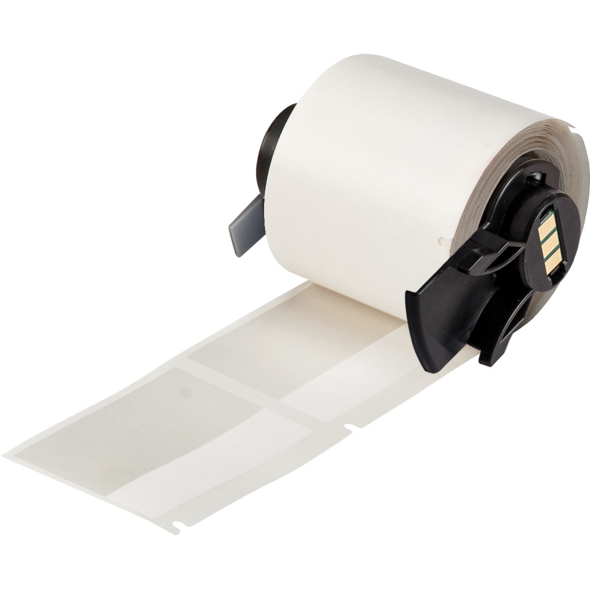 Brady Etiketten (Rolle) 51 × 38 mm – Vinyl, weiss – permanent haftend – Thermotransfer – 100 Etiketten/Rolle