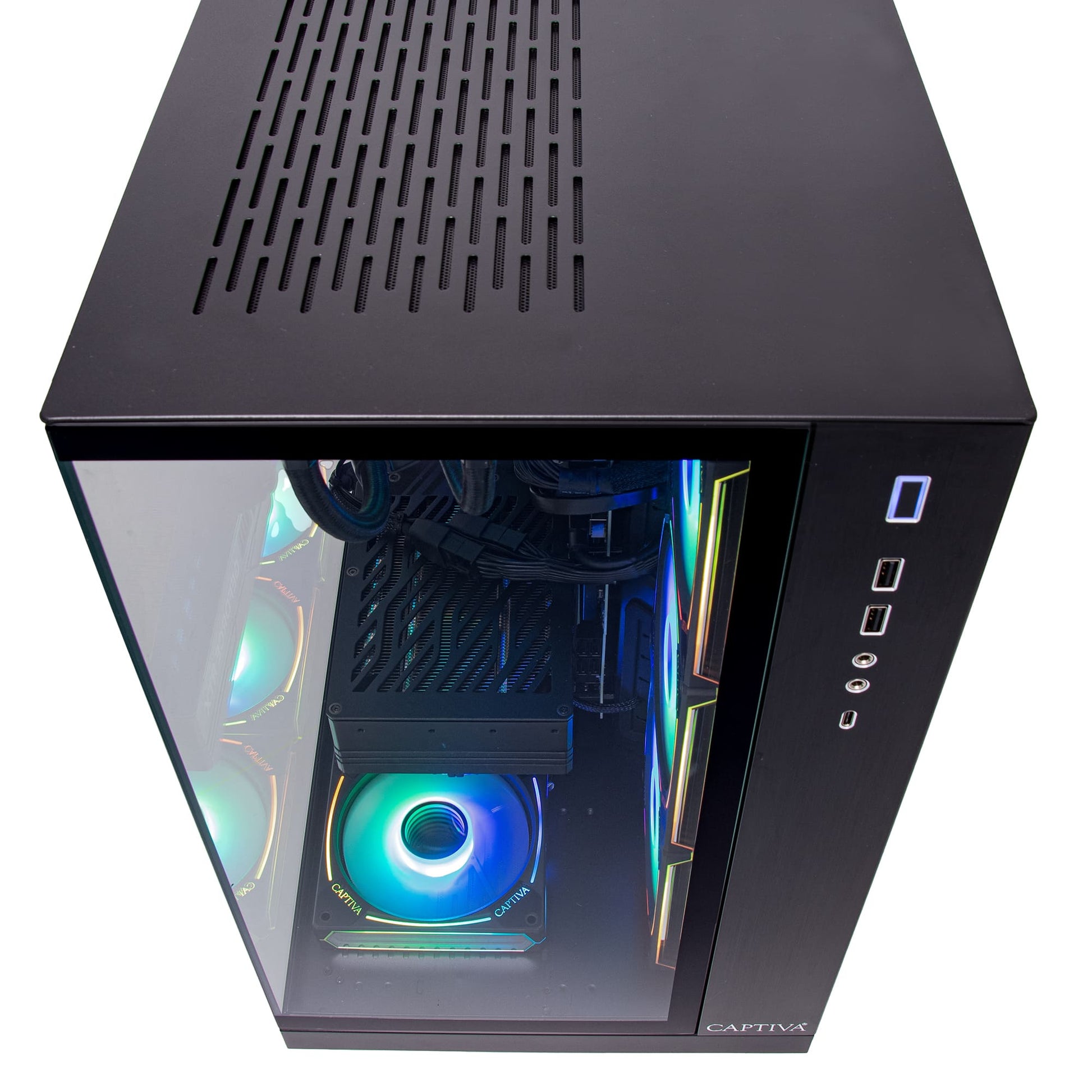 Captiva R95-398 Tower – AMD Ryzen 7 9800X3D, 64 GB RAM, 2 TB SSD, Windows 11 Home