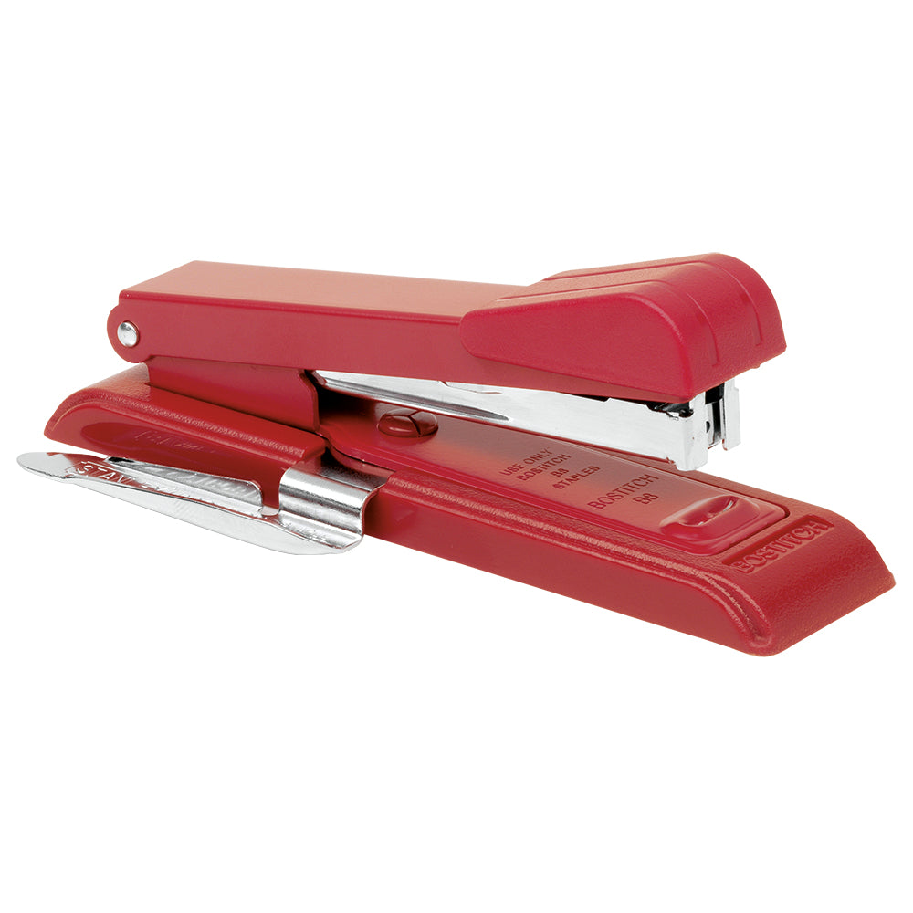 Bostitch B8 Hefter, 26 Blätter, Klammernentferner, Geschlossene Heftung, Einlegetiefe 65 mm, Rot
