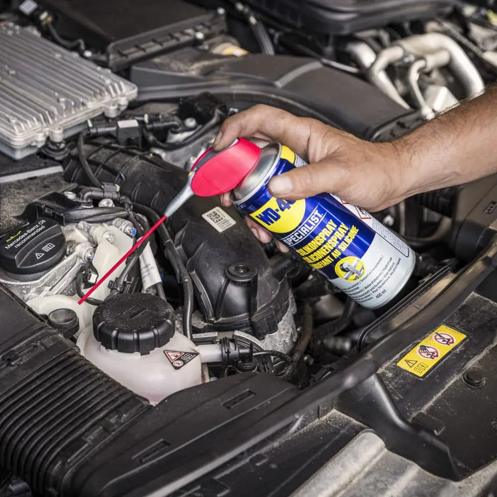 WD-40 SPECIALIST Silikonspray – 100 ml – für Metall, Kunststoff, Gummi