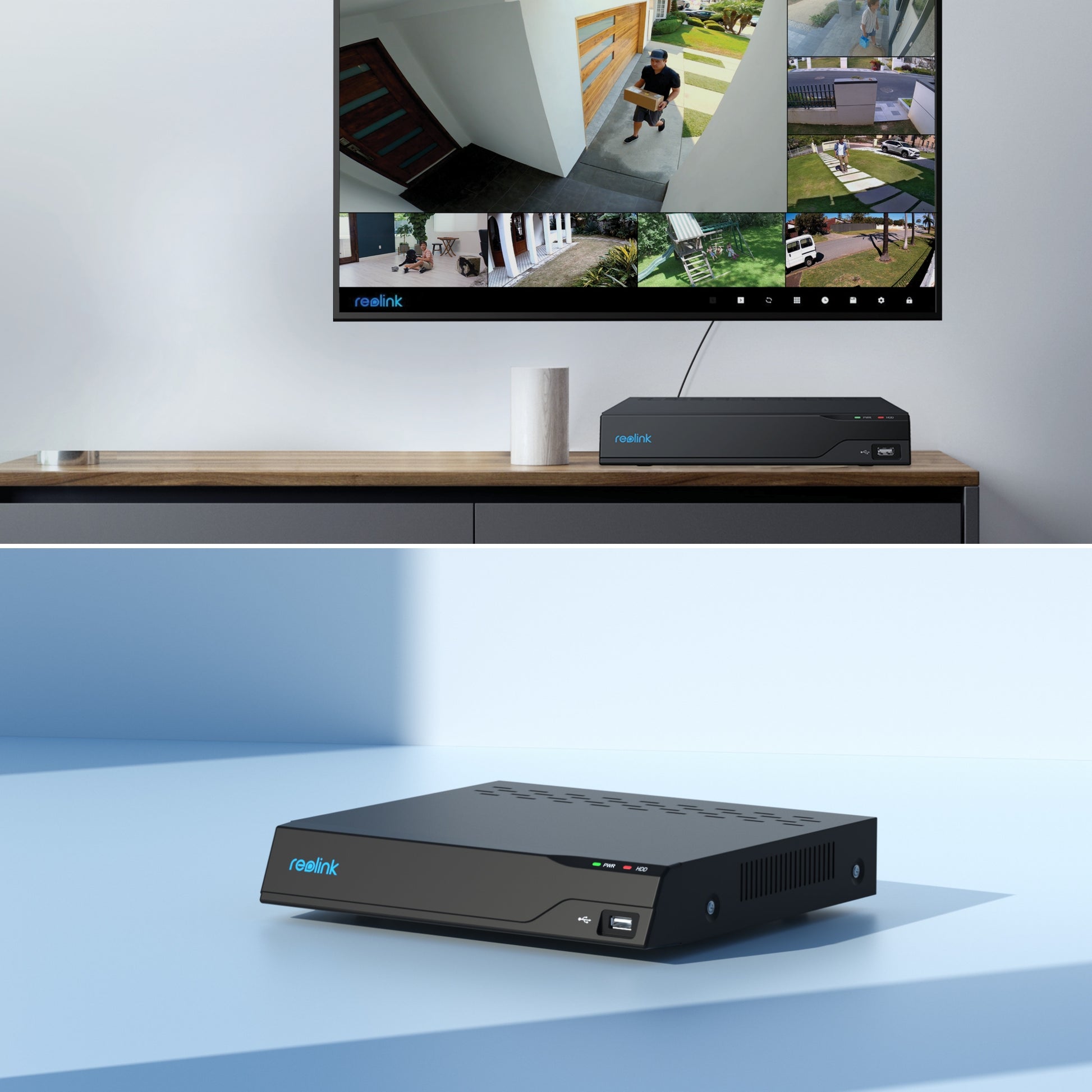 Reolink NVS8 NVR – 8-Kanal – 4K – 8× PoE – 2 TB