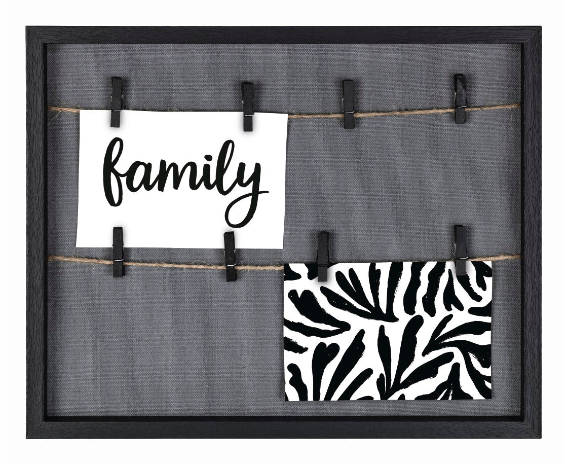 Hama Bilderrahmen – für 29,5 × 36,5 cm – MDF, schwarz