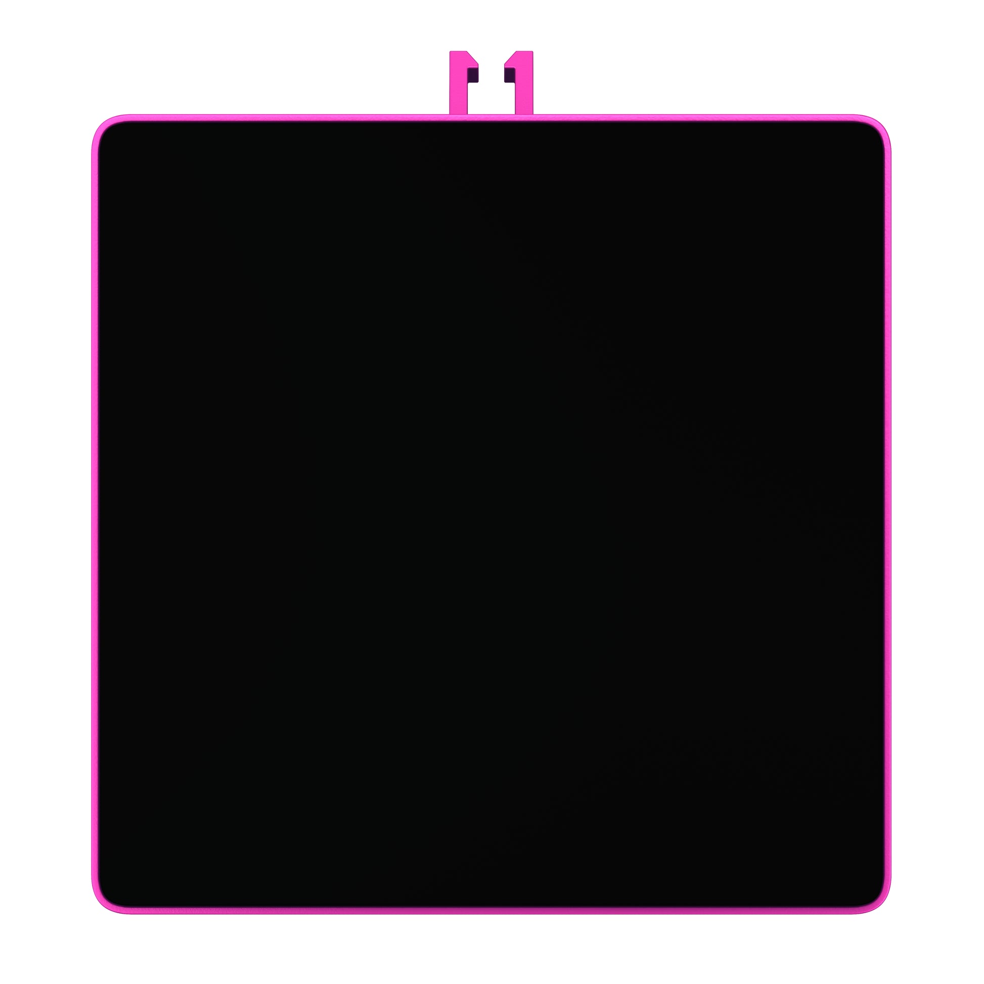 CHERRY XTRFY Kabelhalter – höhenverstellbar, Metall/Gummi/Silikon, Pink, 80 × 130 × 80 mm, 1 Stück