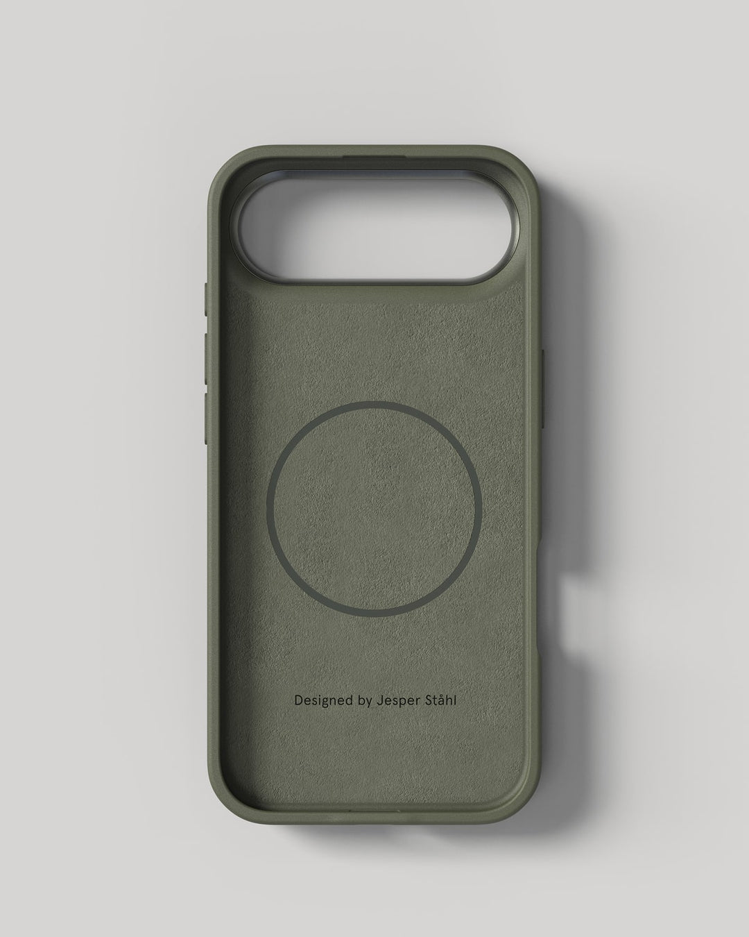 Nudient – Backcover Bold – für Apple iPhone 17 Air – Olive – MagSafe-kompatibel