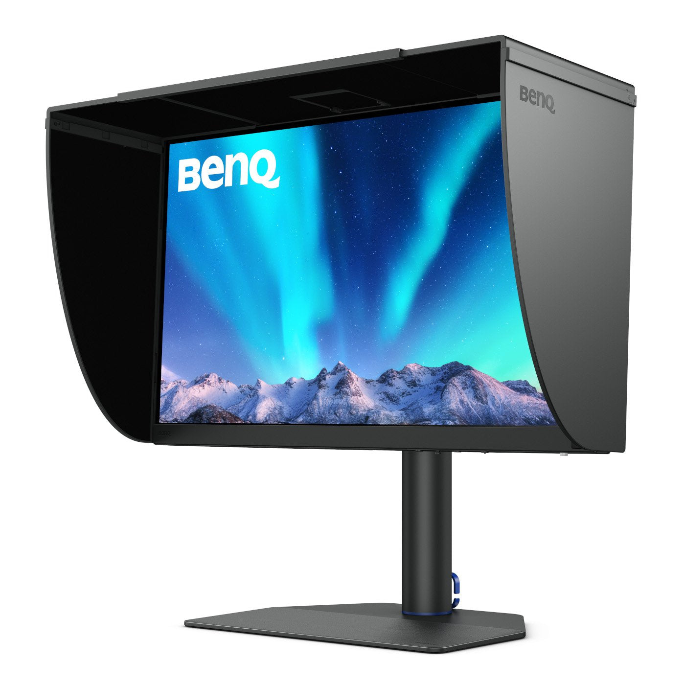 BenQ SW272Q – Monitor, 27", 2560 × 1440 (WQHD), IPS, 60 Hz, 300 cd/m², VESA 100 × 100, Schwarz
