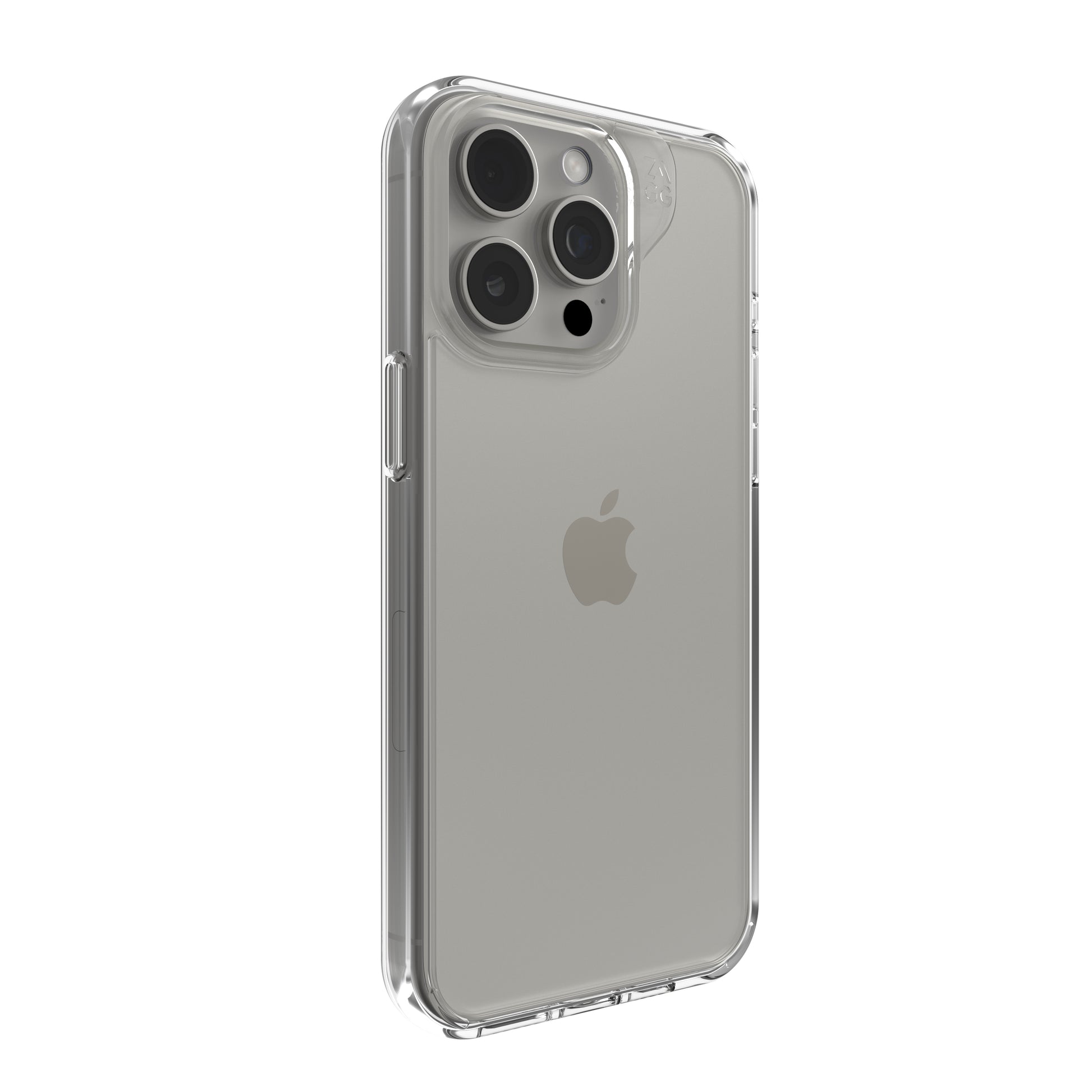 ZAGG Crystal Palace Backcover – für Apple iPhone 15 Pro Max, Graphen, Transparent, bis 4 m Sturzschutz