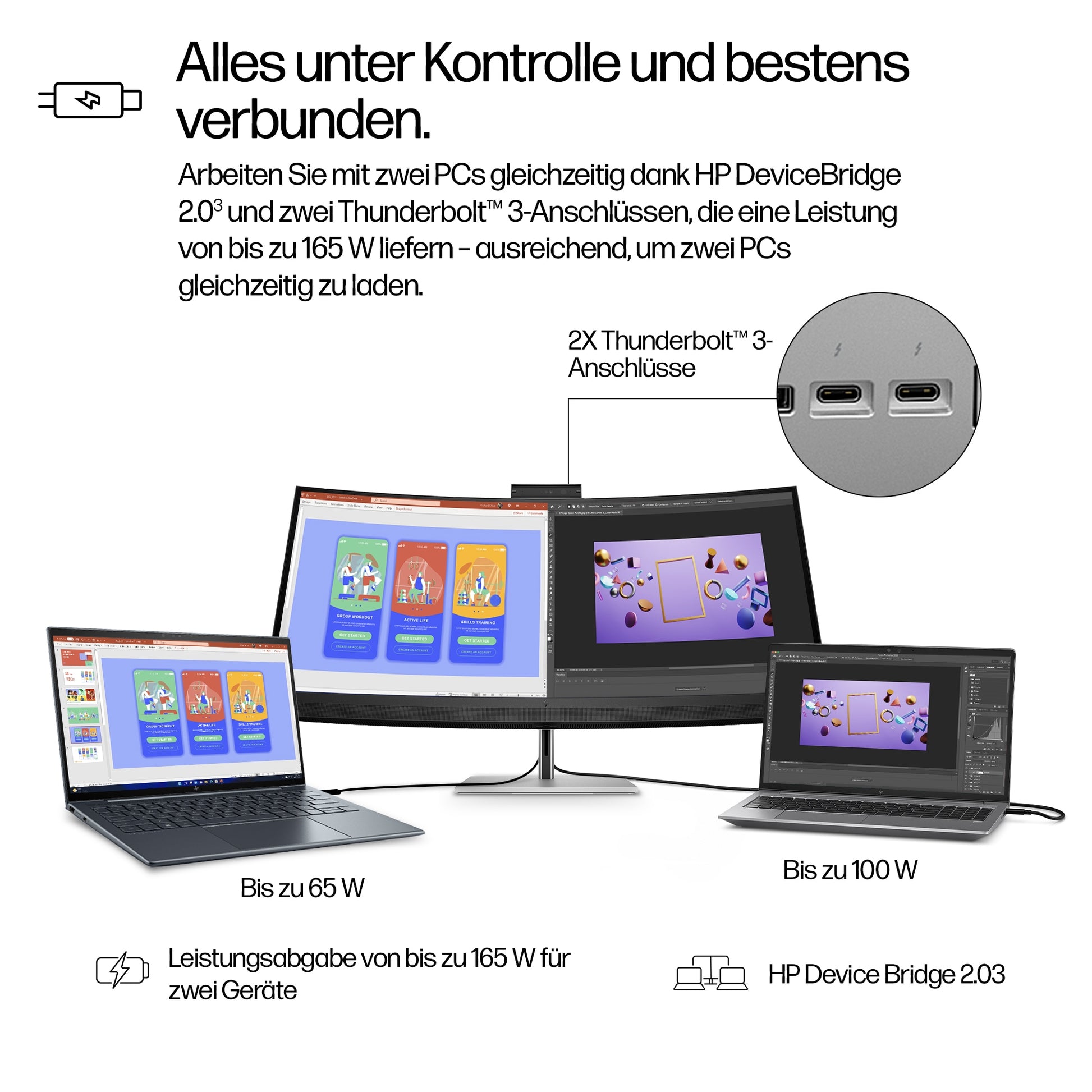 HP Serie 7 Pro 740pm – Monitor, 39,7"