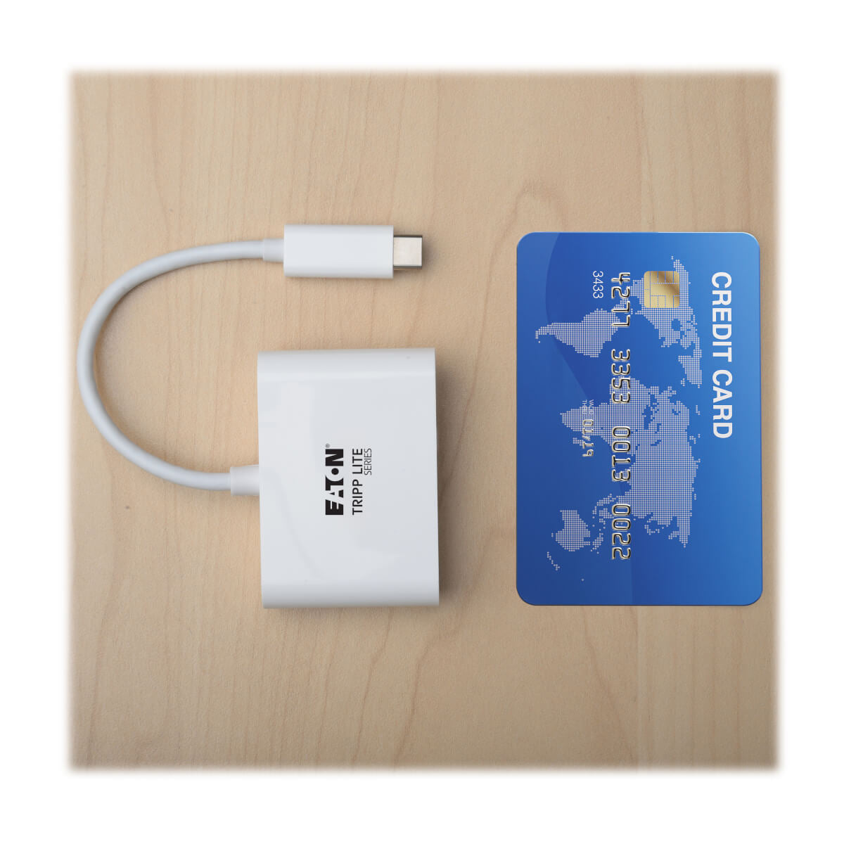 Tripp Lite U444-06N-HU-C Multiport-Adapter – USB-C, 1× HDMI, 1× USB-A, 60 W PD