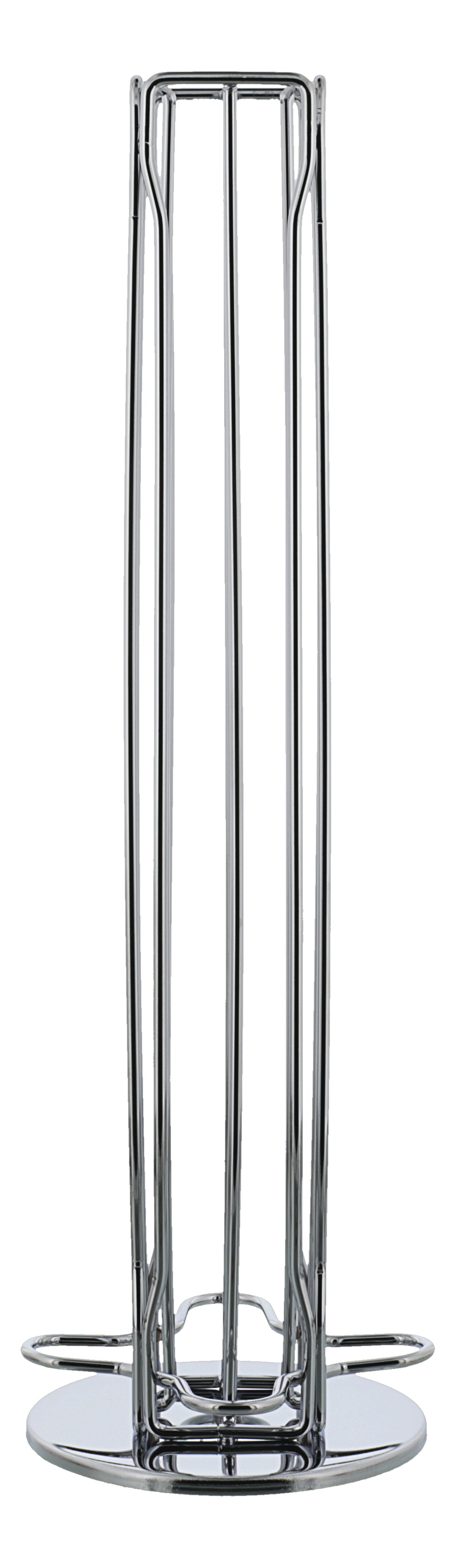 Nordic Quality Kapselhalter – für Nespresso, 40 Kapseln, Ø 11,2 cm, Silber