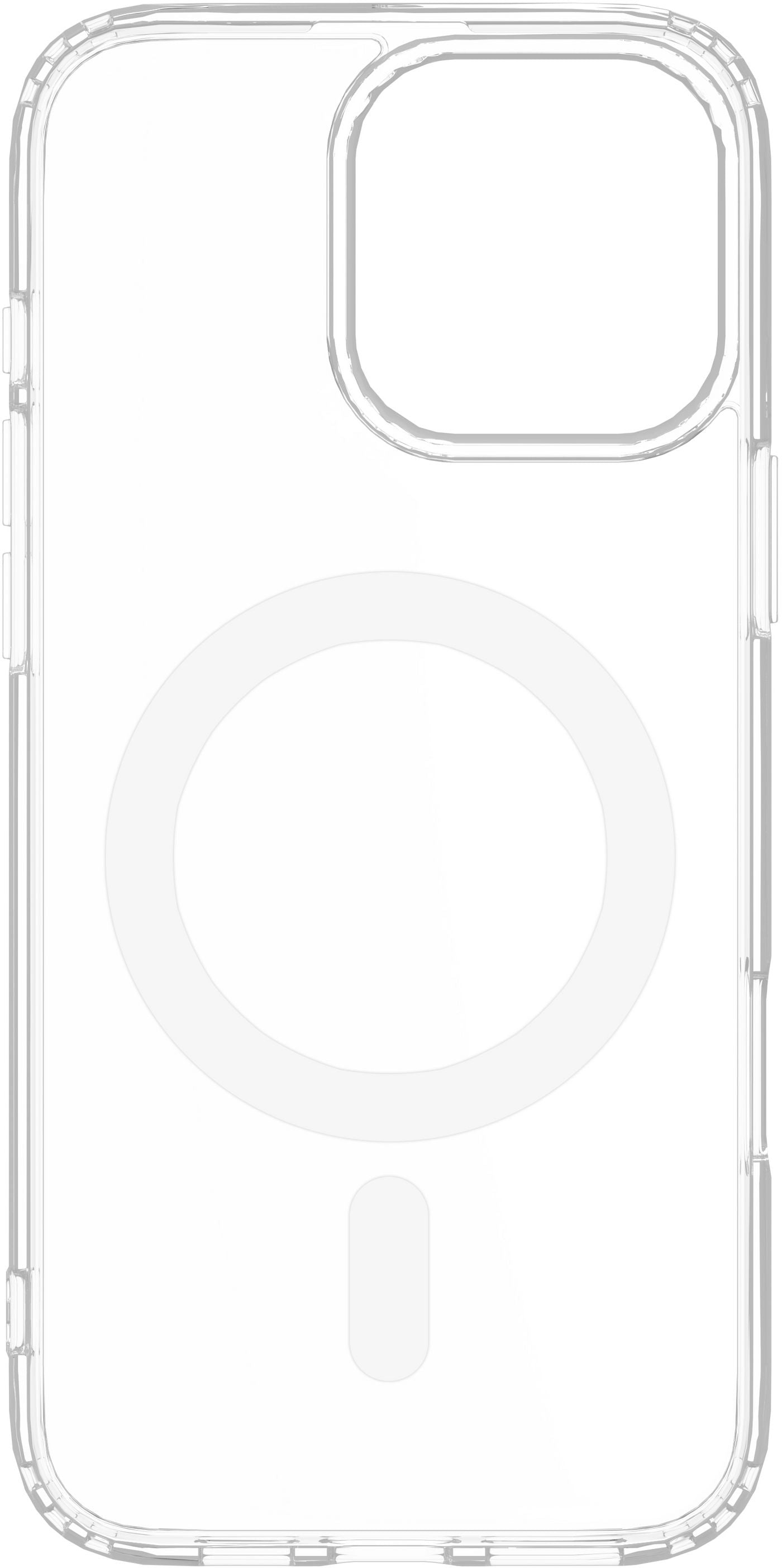 eSTUFF INFINITE OSLO Backcover – für Apple iPhone 16 Pro Max, MagSafe, PC+TPU, Transparent