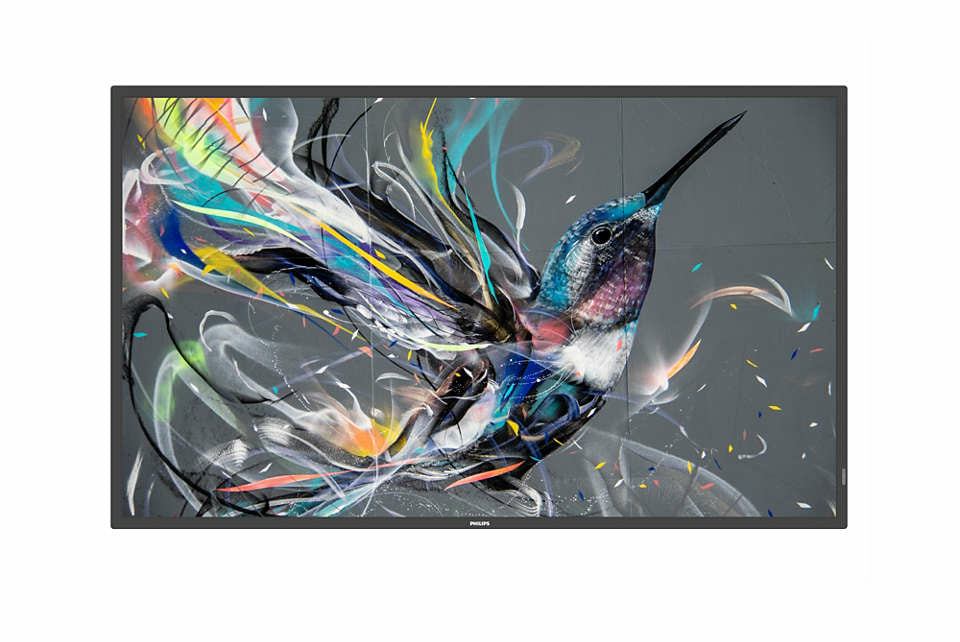 Philips QE-Line 55BDL3650QE/00 – Signage-Display, 55", Ultra HD 4K, 300 cd/m², 18/7, Android