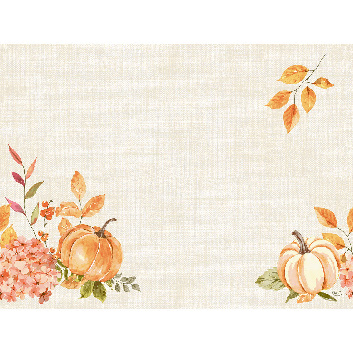 Duni Tischset Spicy Pumpkin, 30 × 40 cm – FSC – 100 Stk.
