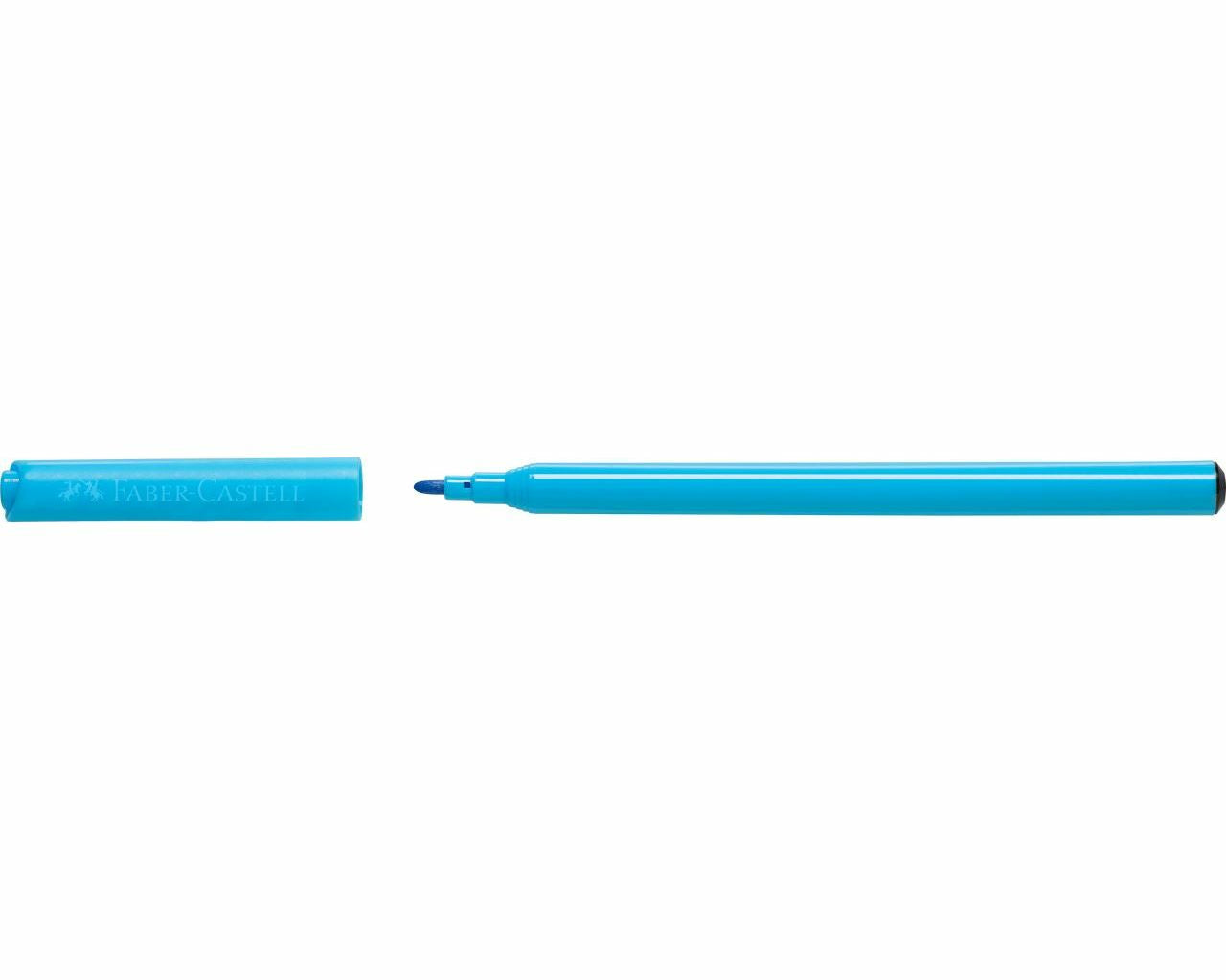 Faber-Castell Filzstifte – Rundspitze, 12 Farben