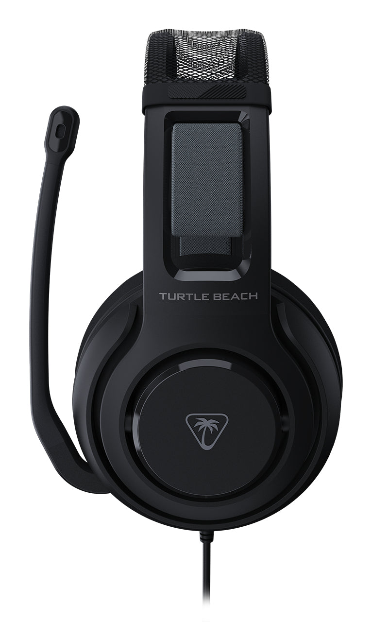 Turtle Beach Atlas 200 – Gaming-Headset – 3,5 mm, USB-A-Adapter, Waves 3D Audio – Schwarz