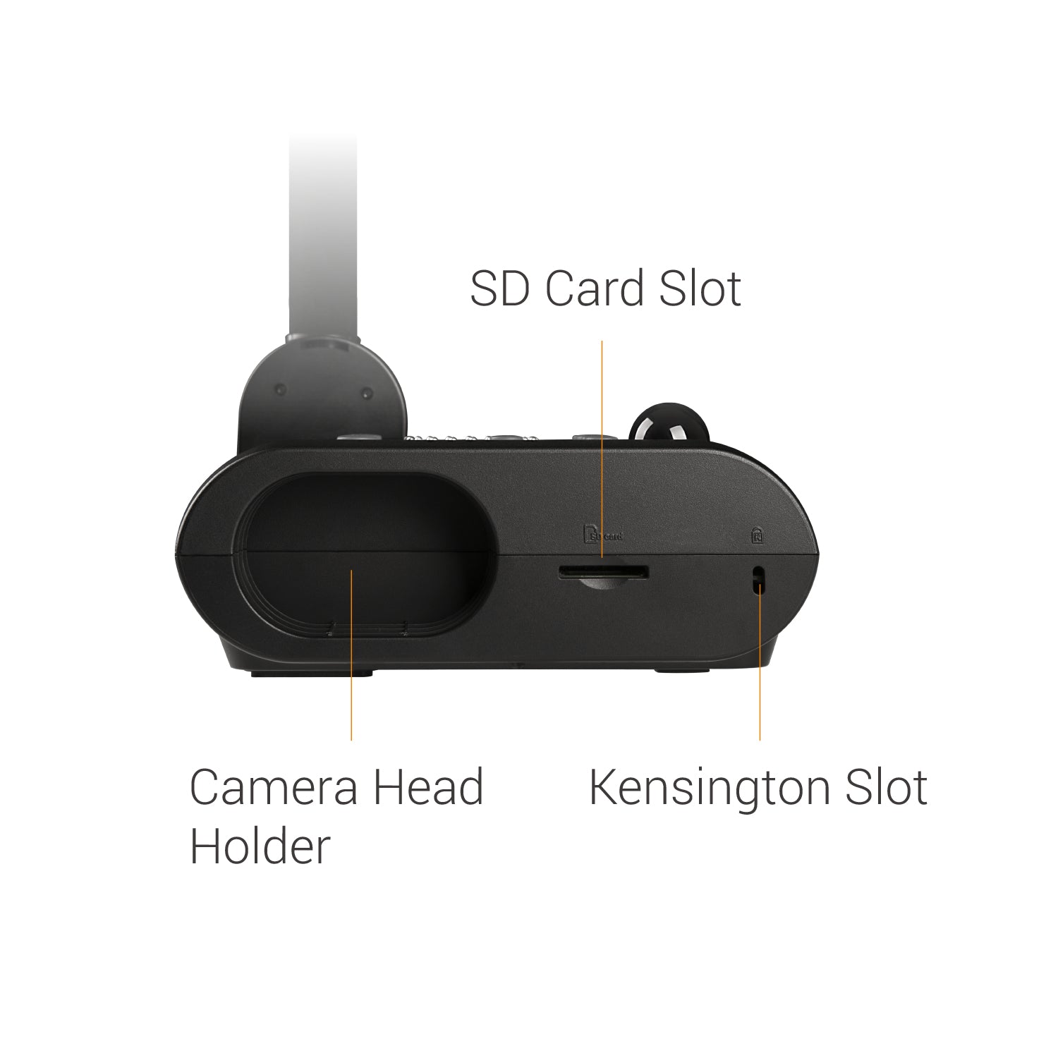 AVer F50+ – Visualizer/Dokumentenkamera, 4K60, 10× optischer Zoom, Aufnahmebereich 400 × 300 mm, HDMI/VGA/USB