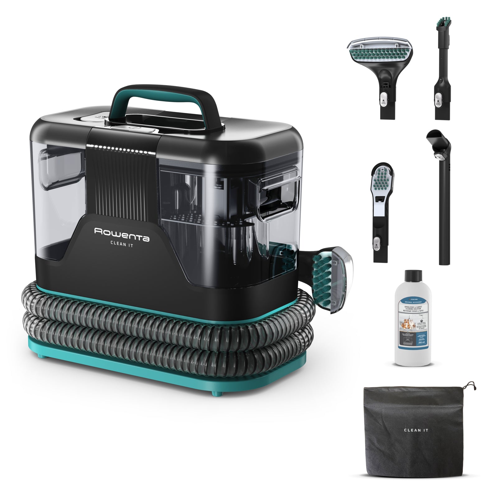 Rowenta Absauganlage Clean It IN5020F0 – 750 W, 1,5 l, Netzbetrieb, Kabel 5 m