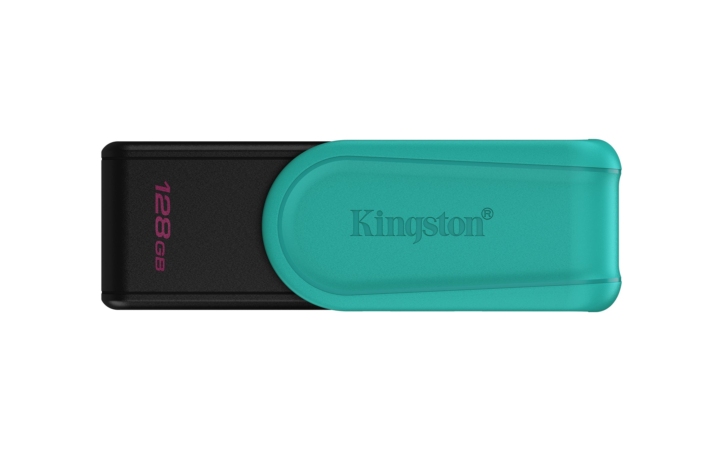 Kingston Technology Kingston DT Exodia S USB-Stick – 128 GB, USB 3.2 Gen 1, Schwarz/Türkis