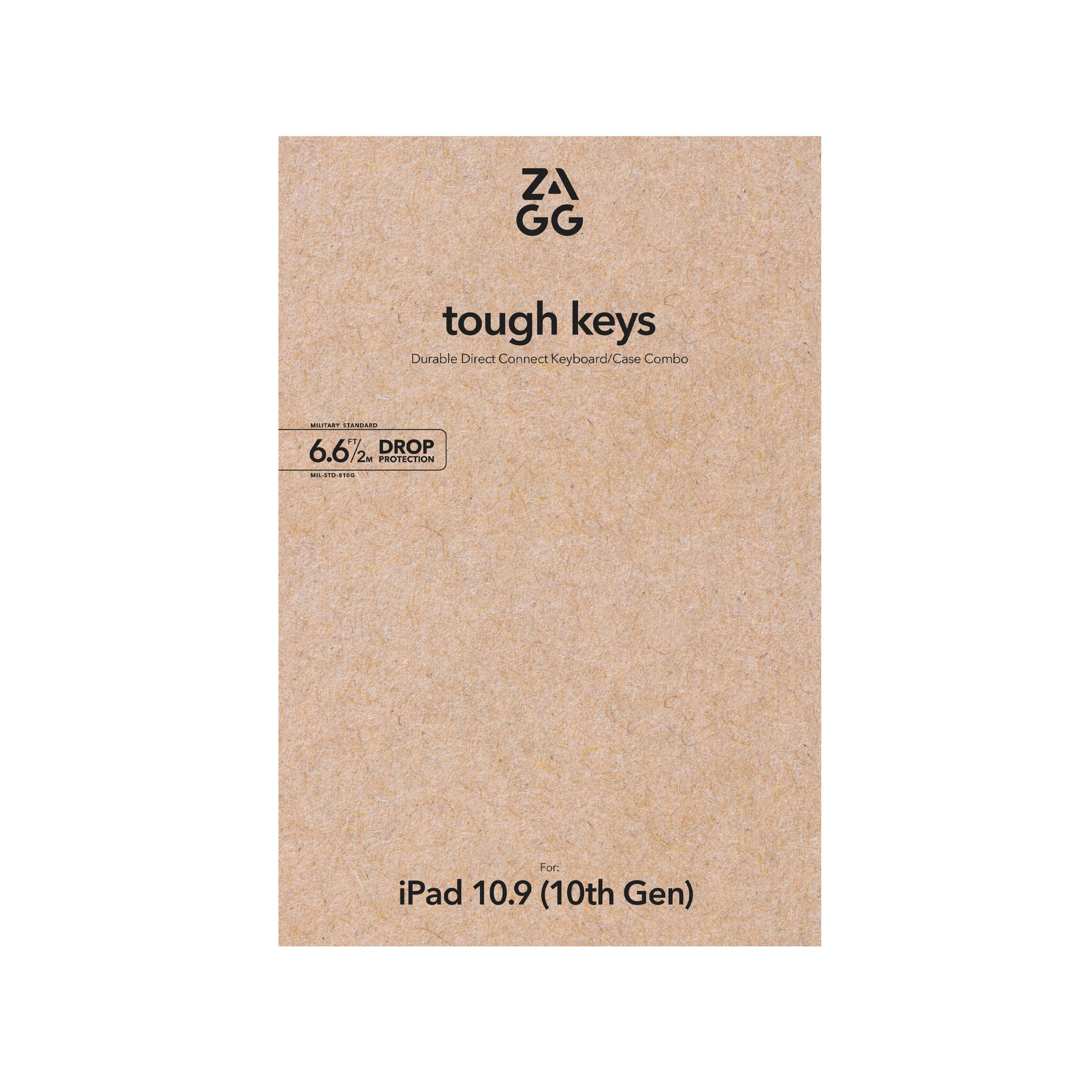 ZAGG Tough Keys – Tastatur, kabelgebunden (USB-C), CH-Layout (DE-CH) – für iPad 10,9" & 11"