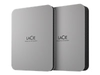 LaCie Mobile Drive STLR5000400 Speichergerät – 5 TB, USB-C (USB 3.2 Gen 1), Thunderbolt 4