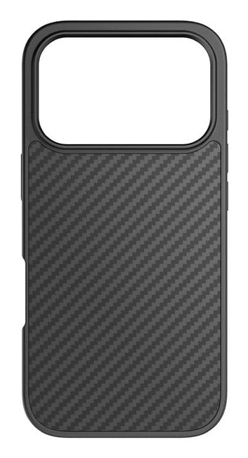 Black Rock Backcover – für Apple iPhone 17 Pro, PC+TPU, Schwarz