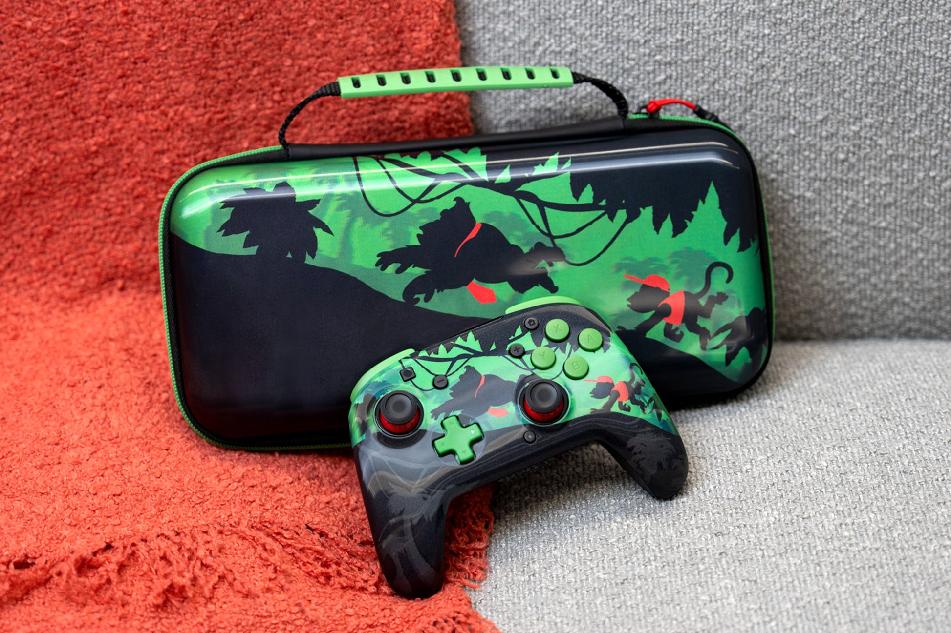 Turtle Beach Tablet-Hülle für Nintendo Switch 2, Nintendo Switch und Nintendo Switch OLED – Schwarz/Grün