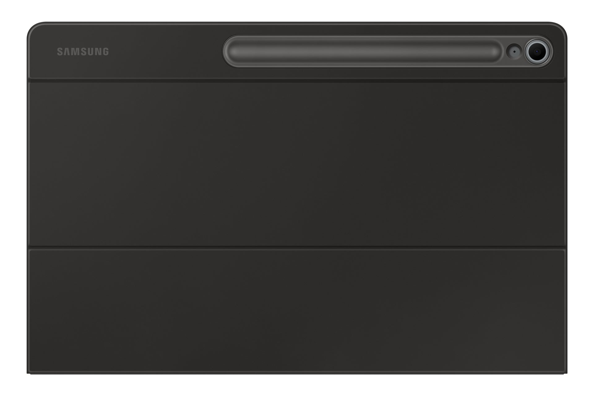Samsung Tab S10 FE+ Book Cover Notebook-Schutzhülle – für Galaxy Tab S10 FE+, Aufsteckfunktion, Schwarz