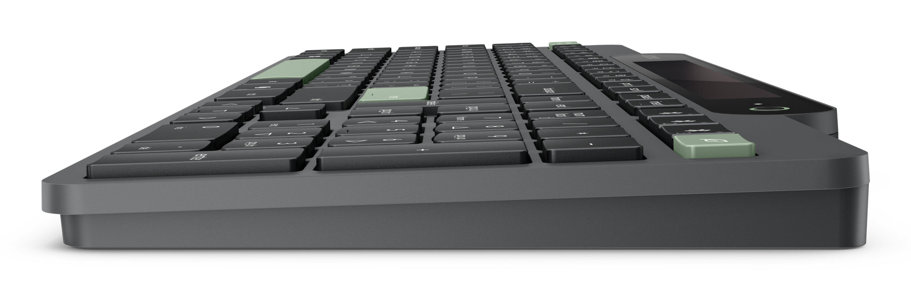 Lenovo Tastatur – Bluetooth 5.1, Solar, Multi-Device (3 Geräte), USB-C, AZERTY (BE) – schwarz