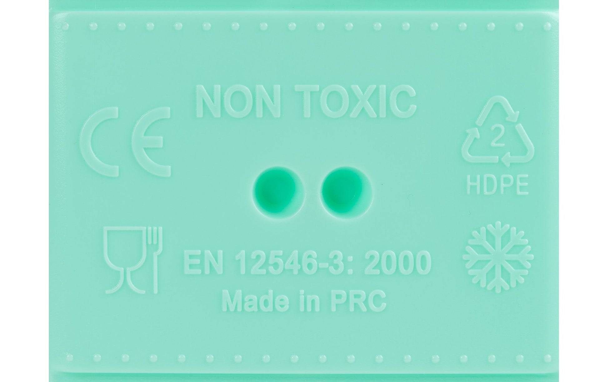 KOOR Kühlelement Arctico L – lebensmittelecht, 525 g, 120×20×250 mm – Mint – 2 Stk.