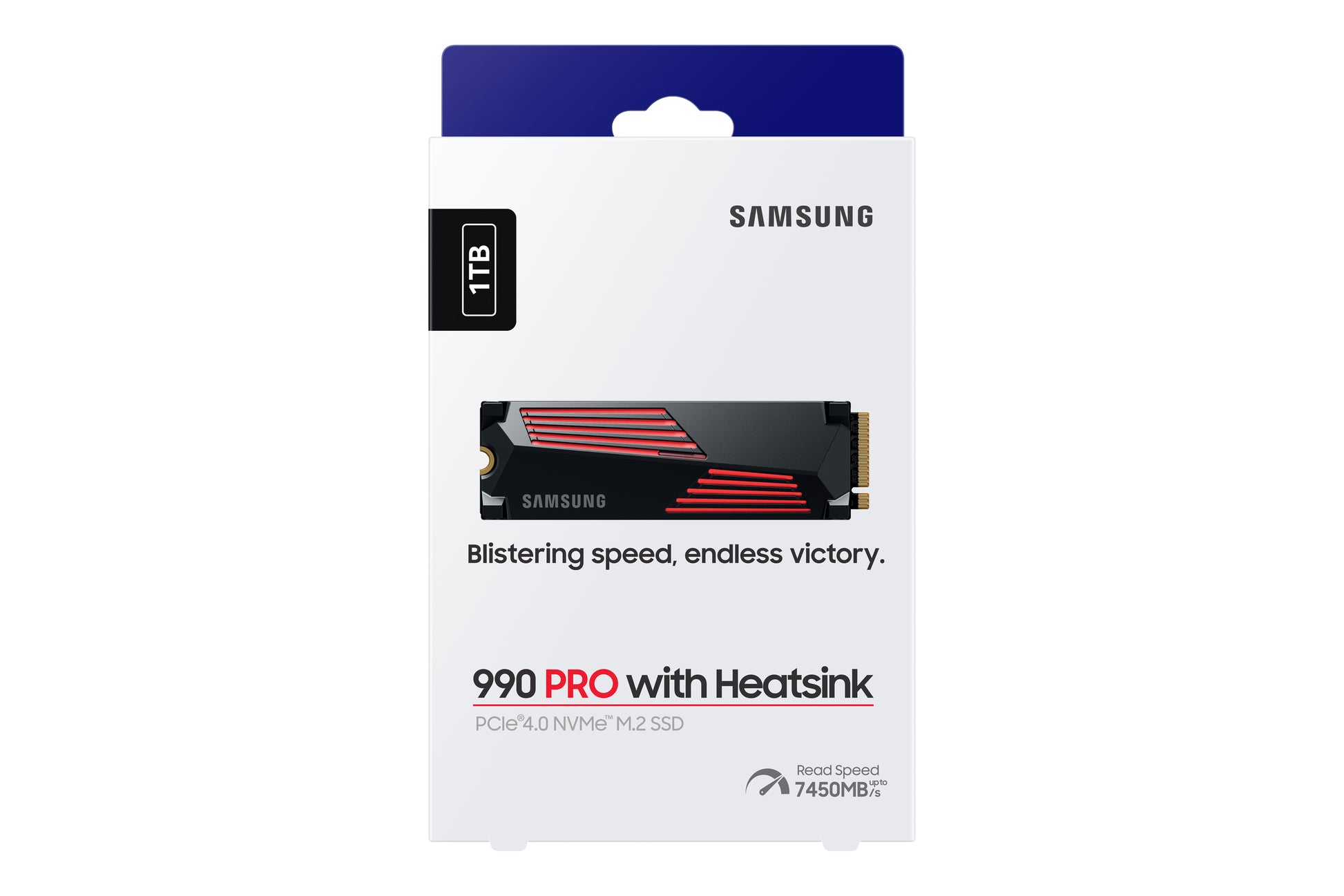 Samsung MZ-V9P1T0 – 1 TB M.2 NVMe (PCIe 4.0), 7450 MB/s Lesen, 6900 MB/s Schreiben